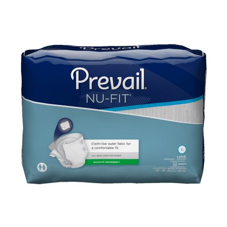 Fnu-Fit Brief Prevail Nu-013/1 4X18 Tab Closure Large Disposable