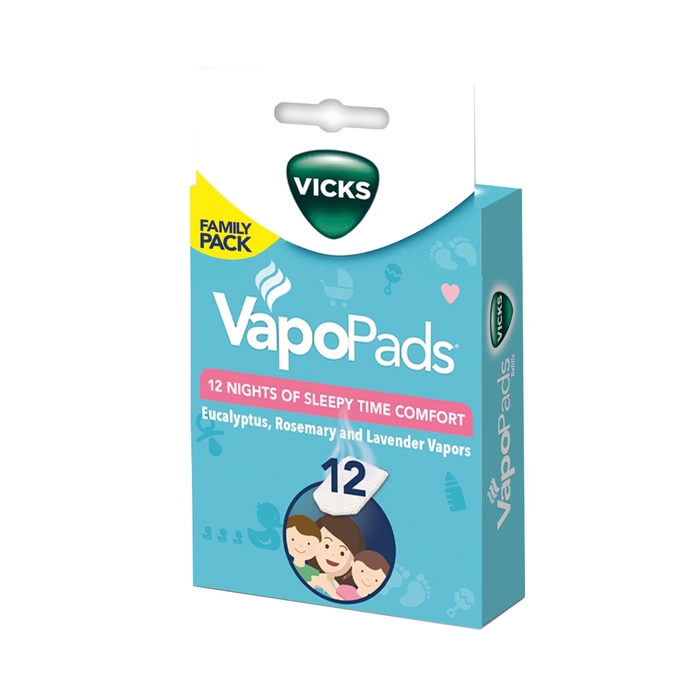 Vicks Vaporizer Waterless Pad 12 By Kaz Orporated USA 