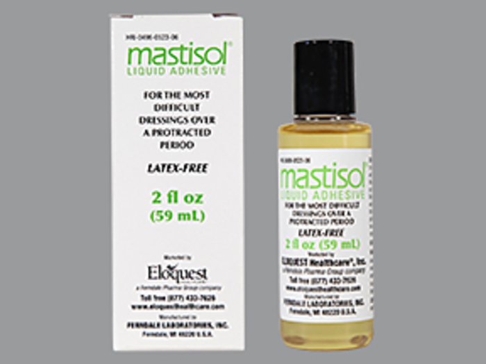 Mastisol Spray Liquid Adhesive  The Parthenon Company 1-800-453-8898