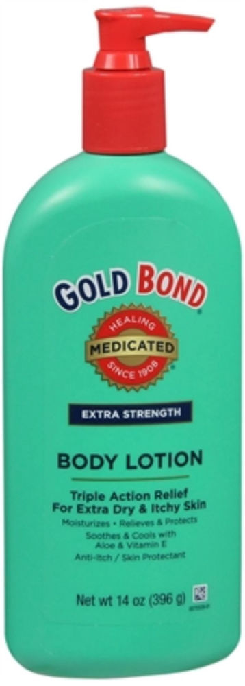 Gold Bond Extra Strength Medicated Body Lotion - 14 Oz Bottle  By Chattem D