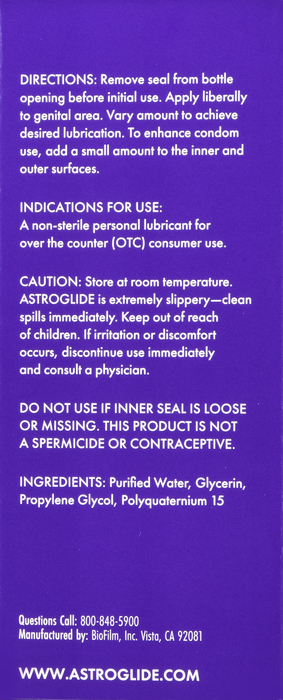 '.Astroglide Personal Water-Base.'