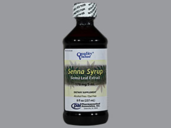 Senna Syrup 8 oz Pharmaceutical Associates gen Senokot