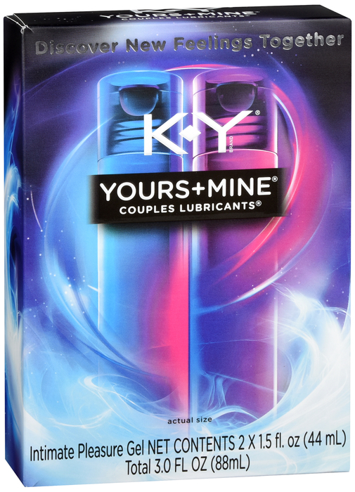 Case of 12-Ky Yours + Mine Couples Lubricant 3 Oz 