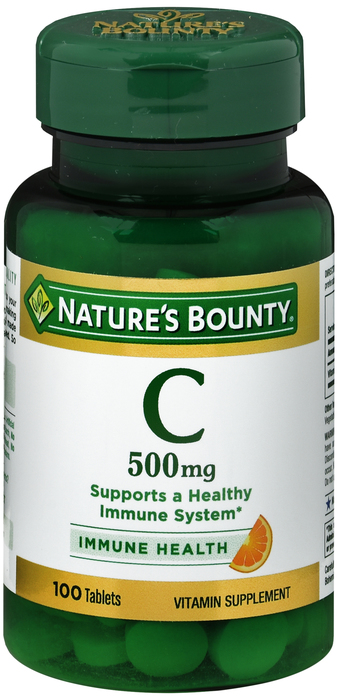Case of 12-Nb C-500mg 500 mg Tab 100 By Nature's Bounty