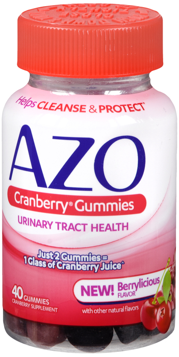 AZO Urinary Tract Health Cranberry Gummies 40ct