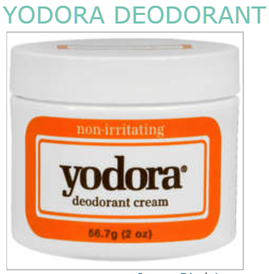Case of 24-Yodora Deodorant Cream Deodorant 2 oz By Emerson Healthcare USA 
