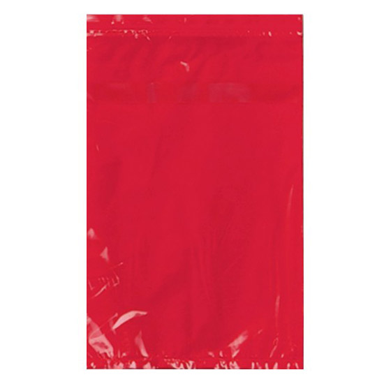 Econo-Zip Red Imprint Specimen Bags One Case Of 1000 Specimen Transport 6W X 9H