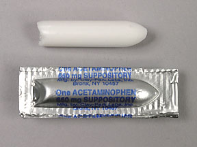 Acetaminophen 650 mg Suppository 12 By Perrigo 