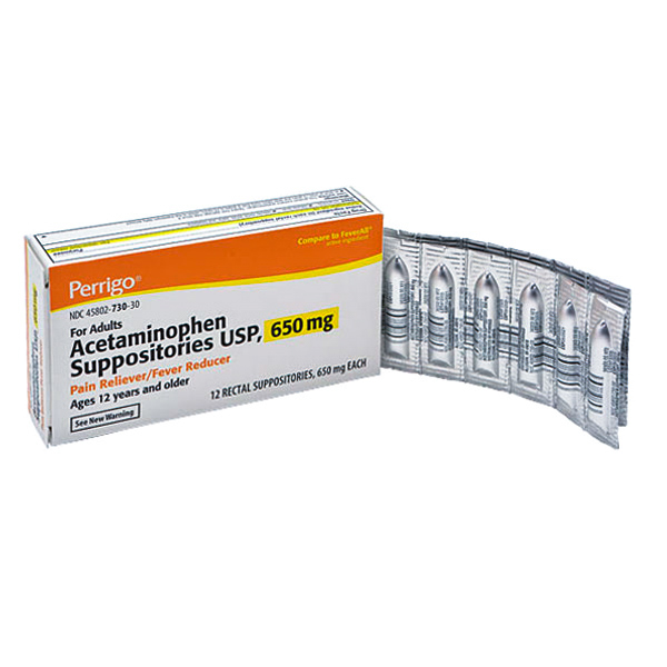 '.Acetaminophen 650 mg Supposito.'