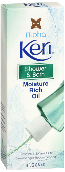 Alpha Keri Shower And Bath Moisture Rich Oil 16 Oz By Novartis