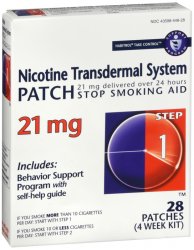 Habitrol Nicotine Trans Patch 21mg 28Ct