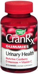 Cranrx Urinar Health Gummie 50 Count Natrs Way By Schwabe North America