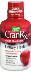 Cranrx Urinar Health Liquid 16 oz Natrs Way By Schwabe North America