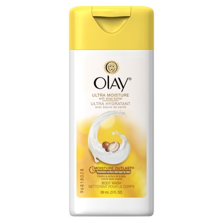 Case of 12-Olay Ultra Moisture Shea Butter Body Wash 3.0 oz 6X3 oz