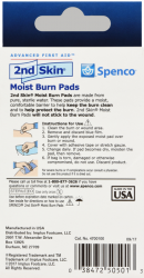 '.2nd Skin Moist Burn Pad Small .'