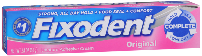 Fixodent Denture Adhesive Cream Original Cream 2.4 oz By Procter & Gamble Dist Co USA 