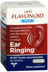 Lipo-Flavonoid Lipoflovoinoid Plus Ear Health Formula Caplets 100ct By Emerson