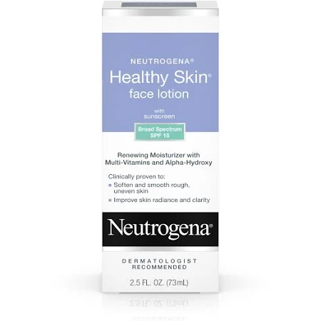 Neutrogena Health Face Lotion Spf 15 2.5 Oz By J&J Consumer