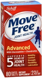 Move Free Joint Health Advanced Triple Strength Tablets 80 Count