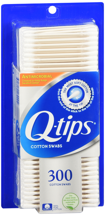 Q-Tips Antimicrobial Swab 300 By Unilever Hpc-USA 