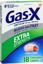Gas-X X/Str Chewable Cherry 18Ct