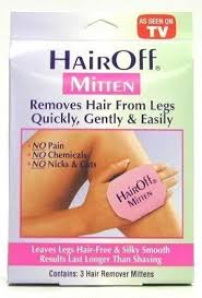 Hair Off Mitten 3Ct