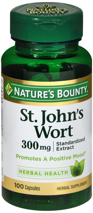 St Johns Wort Capsule 100 By Nature's Bounty USA 