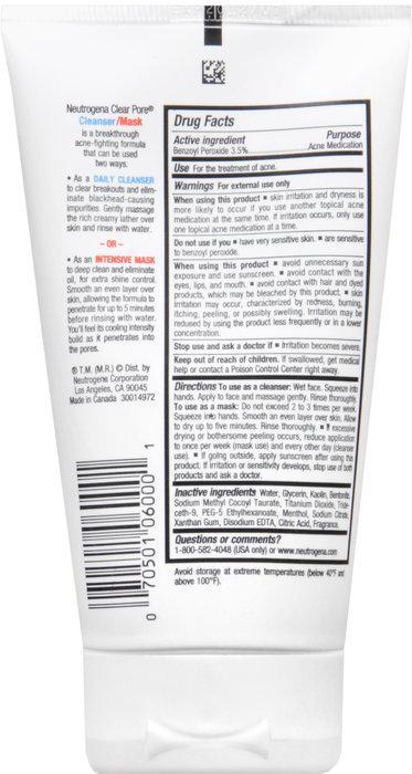 '.Neutrogena Clear Pore Cleanser.'