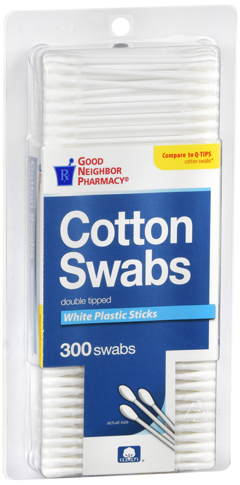 Pack of 12-GNP Cotton Swab 300 By U S Cotton /GNP USA 