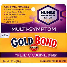 Gold Bond Pain & Itch Relief Cream Multi-Symptom Maximum Strengt By Chattem D h
