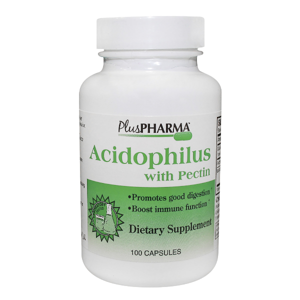 Acidophilus Plus Pectin Cap 100 By Plus Pharma 