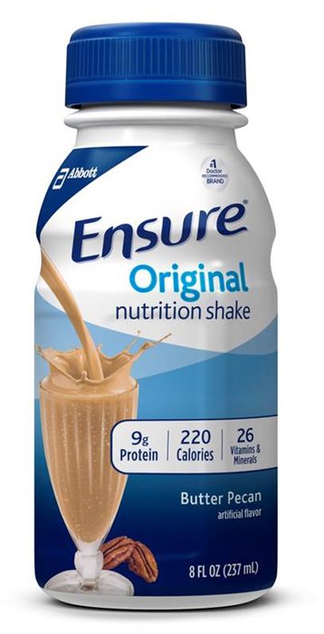 Ensure Butter Pecan Bottle Liquid 4X6X8 oz By Abbott Nutrition USA 