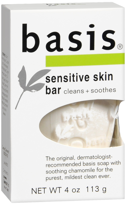 Basis Bar Sensitive Skin Bar 4 oz By Beiersdorf/Consumer Prod USA 