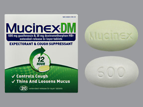 Mucinex DM Tablet 20 Count By Reckitt Benckiser