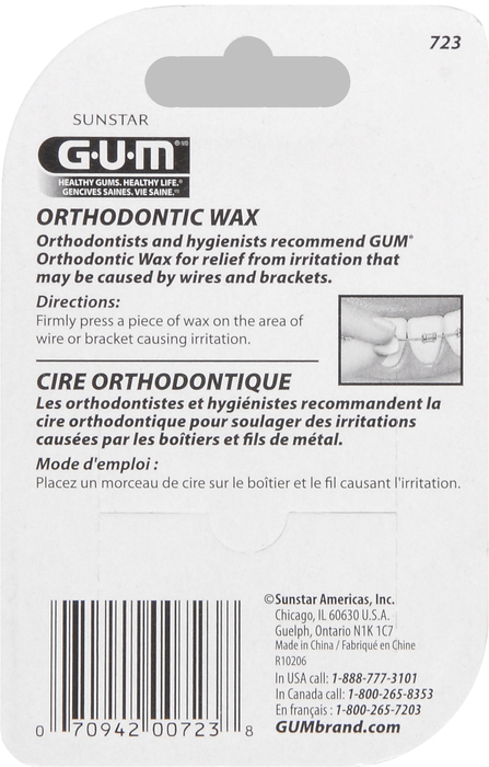 '.Gum Orthodontic Wax Unflavored.'