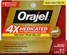 Pack of 12-Orajel 4X Medicated Mouth Sore Gel Cream 0.33 oz By Church & Dwight U