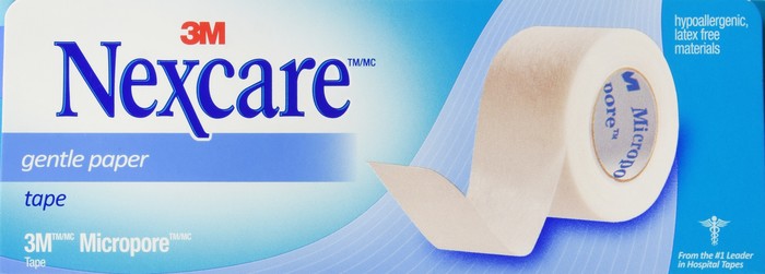 Nexcare Micropore Tape 12x1”X10yd by 3M