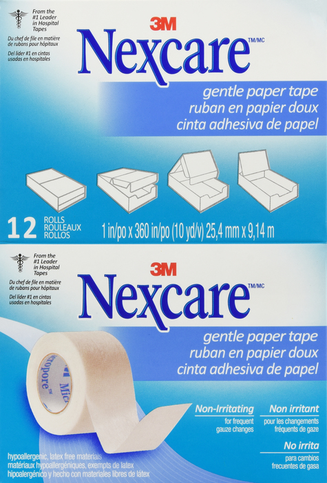'.Nexcare Micropore Tape 12x1”X1.'