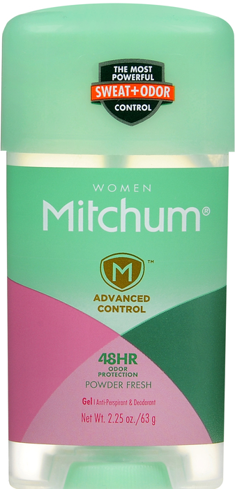 Pack of 12-Mitchum Lady Power Gel Powder Fr Deodorant 2.25 oz By Revlon USA 