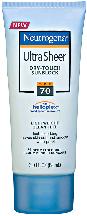 Neutrogena Sun Ultr Sheer Dry Spf 70 3 Oz By J&J Consumer