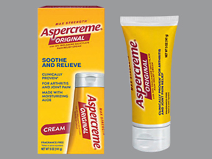 Aspercreme Original 10 % Cream 5 oz by Chatem