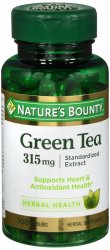 Green Tea Ext 315mg Cap 100 Count Nat Bounty