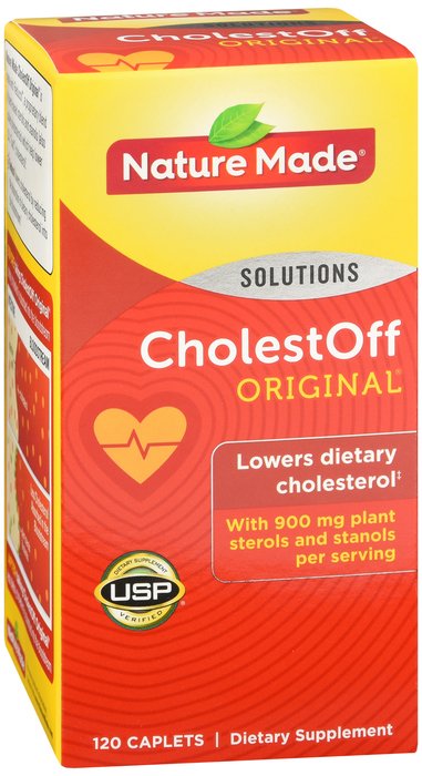 Cholestoff Caplet 120 Count Nature Made By Pharmavite Pharm Corp