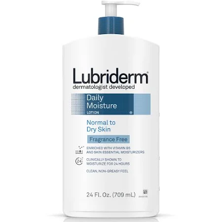 Lubriderm Lotion Dly Moist Unscented 16 Oz By J&J Consumer