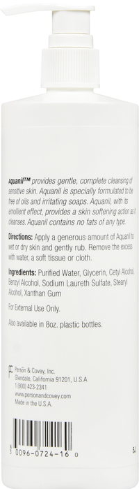 Aquanil Cleanser 16 Oz By Person Covey Aquanil Cleanser 16 Oz By Person Covey