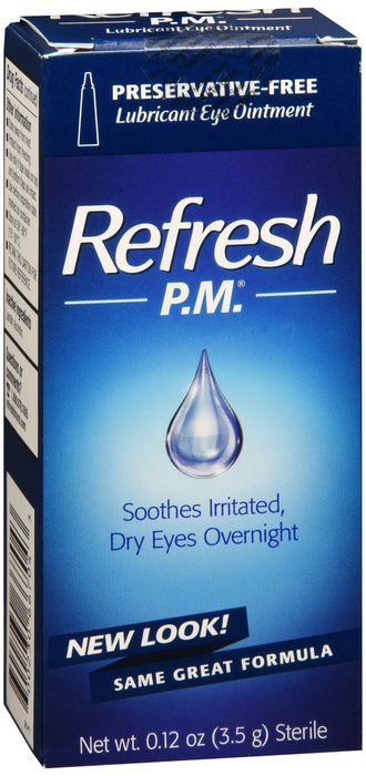 Refresh P.M. Lubricant Eye Ointment - 0.12 oz Tube