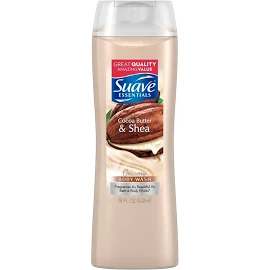 Suave Body Wash Cocoa Shea Butter 15 Oz  Case of 12 By Unilever Hpc-USA