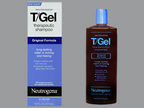 Neutrogena T/Gel Shampoo Original 16 Oz By J&J Consumer