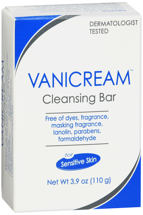 Pack of 12-Vanicream Cleansing Bar 3.9 oz By Pharmaceutical Spec USA 