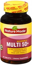 Multivit Women 50+ Tab 90 Count Nature Made